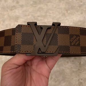 Louis Vuitton Damien Ebene Belt
